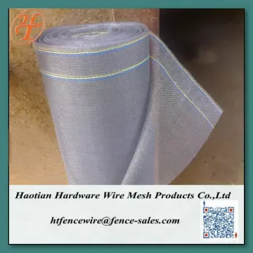 white fiberglass window screen