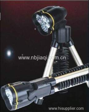 Portable Hands-free Tripod Led Work Light With 6leds/6 Led Flash Light 