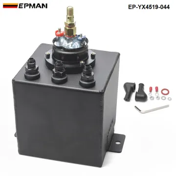 Universal 2L Aluminium Oil Catch Tank/Fuel Cell/Fuel Tank/Fuel Can with 044 Fuel Pump EP-YX4519-044