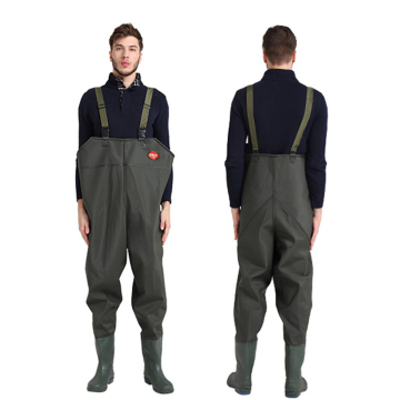 Durable Rubber Deep Water Chest Waders for Fly Fishing
