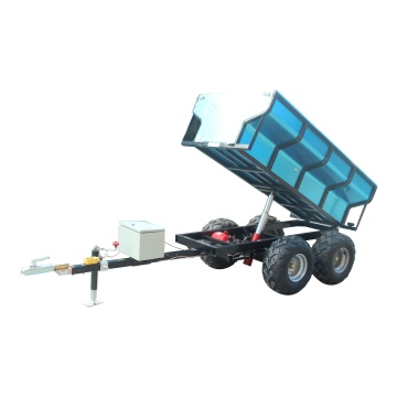 High-Quality Tipping Farm Utility Trailer with Hydraulic System - CE Certified