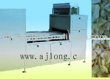 Dried gralic slice processing/color sorter machine