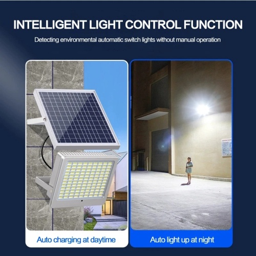 High Lumen Solar Flood Light With Remote