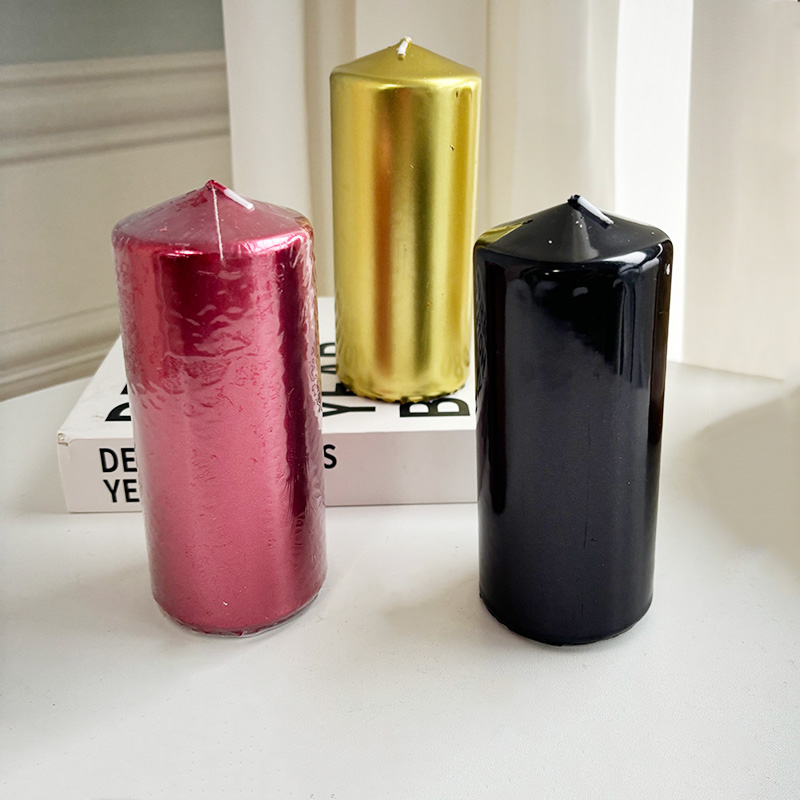 Індывідуальны дызайн Друк для белага слупа свечка Каляд