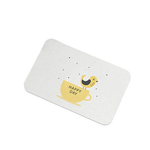 Wholesale Shower Water Absorption Shower Painting Bath Mat