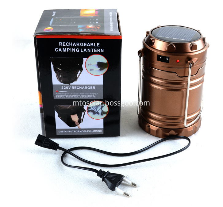 package of solar lantern