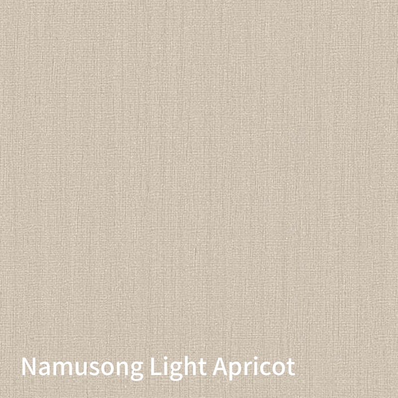 Flat Panel Simple Wood Doors Namusong Light Apricot