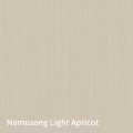 Flat Panel Simple Wood Doors Namusong Light Apricot