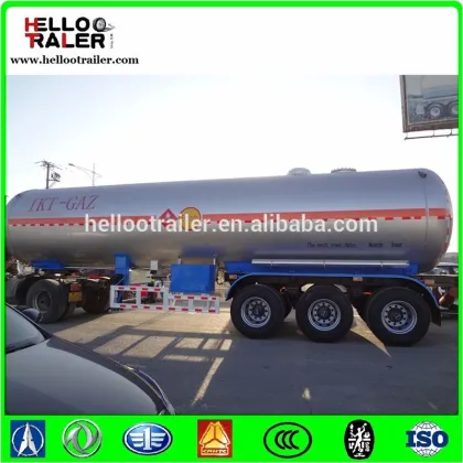 Tri-axle LPG Storage Tank Trailer LPG Tank Trailer from manufacturing