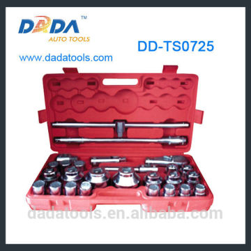 DD-TS0725 26pcs 3/4&1" Drive Socket Set,Socket Wrench,Auto Repair Hand Tool