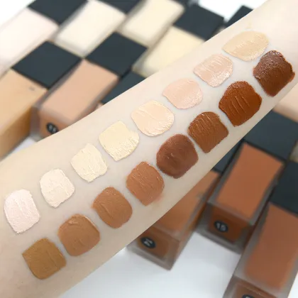 Longwear Foundation - Lightweight, Breathable, and Concealing Without Pink Hue or Logo