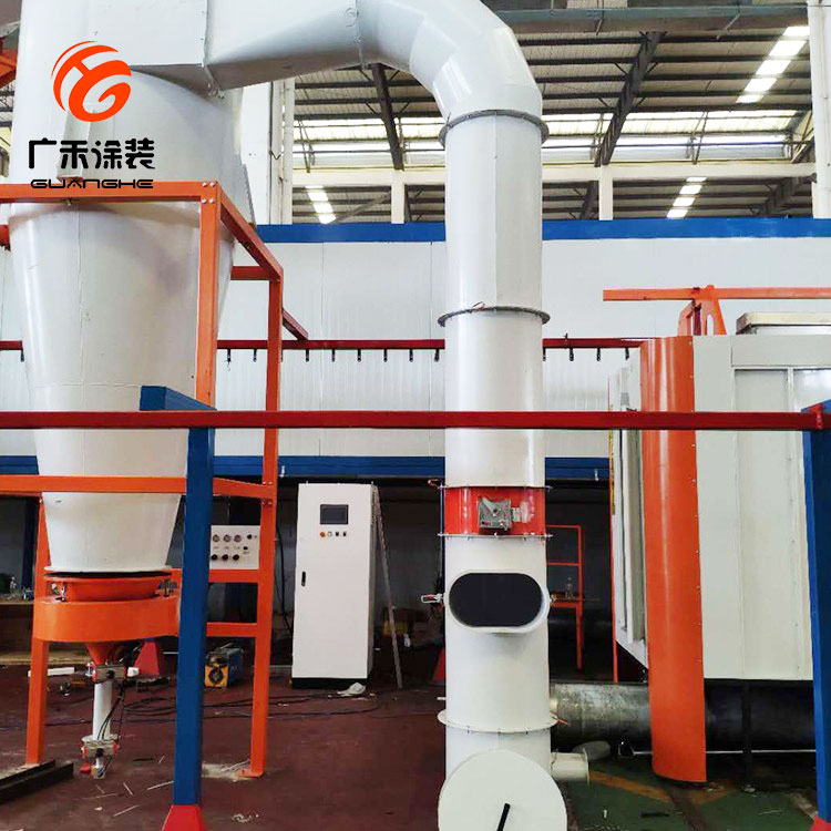 Electrostatic Aluminium Powder Coating System Booth