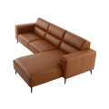 Classic Living Room Leather Delo Sofá