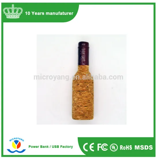 Environmental synthetic cork USB flas creative bottle cork U disk wood bamboo high-end business advertising U disk customization