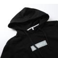 OEM örgü bayanlar sade hoodie uzun kollu sweatshirt