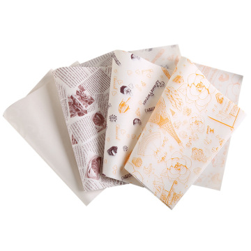 Custom Hamburger Packaging: Tissue Paper, Printing & Grease-Proof Wax Paper