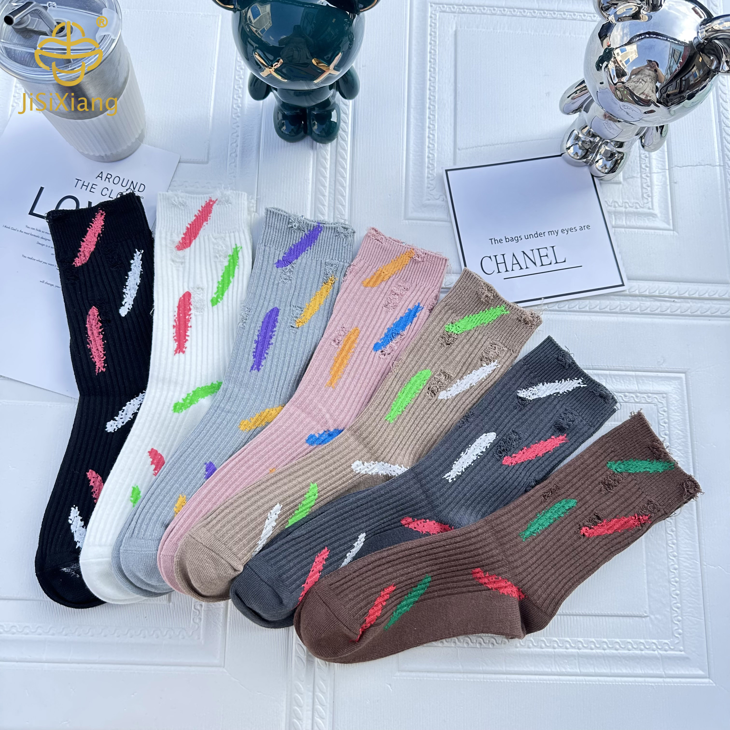 European and American Chinese stockings