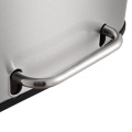 stainless steel rectangle home use trash can