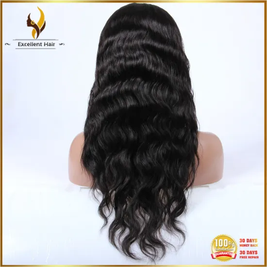 2013 New style vingin Chinese hair natural wave cheap full lace wigs with baby hair
