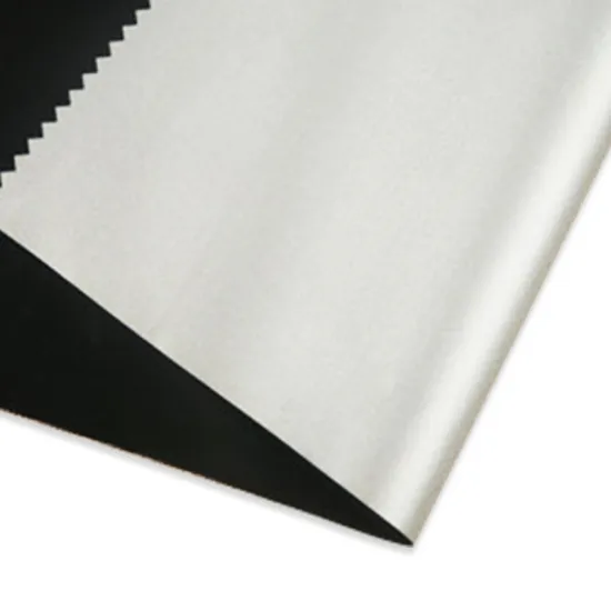 Waterproof Polyester Taffeta Silver Coated Fabric for Car Covers and Outdoor Tents