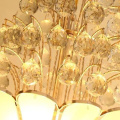 Bespoke hotel lobby crystal chandelier lamp