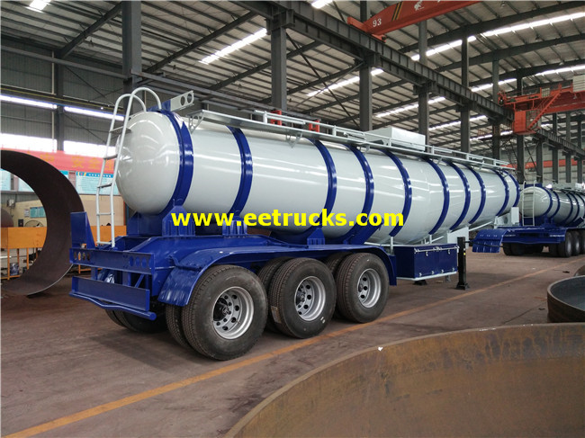 H2SO4 Transport Tanker Trailers