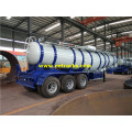 20000 lita tri-axle h2o-Axle H2oSo Tanker Trailers