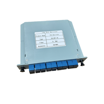 Fourniture d'usine de séparateurs de fibre optique de type cassette Yuanyi SC UPC APC dans les configurations 1x2, 1x4, 1x8 et 1x16