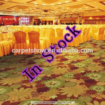 Modern fire resistance nylon carpet, 100%nylon custom printed carpet, broadloom carpet printed for hotel, cinema