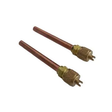 Copper Refrigeration Valve: 1/4 inch & 3/16 inch Charging Valves