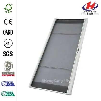 Ventura Grey Outswing Metal Hinged Screen Door