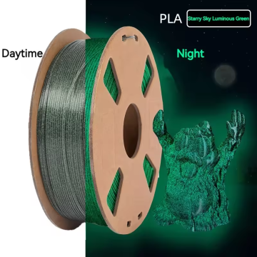 Glow in The Dark 3D Printer Filament