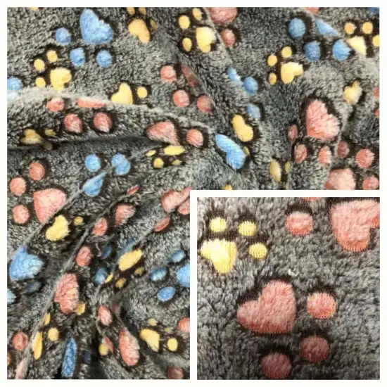 100% Polyester Double Flannel Fleece with Jacquard Fabric