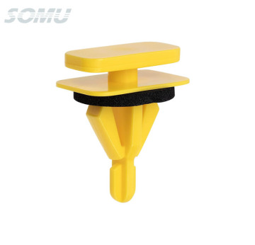 Plastic Car Rocker Door Trim Panel Moulding Clip with Sealer for GM 15864780, 11569921