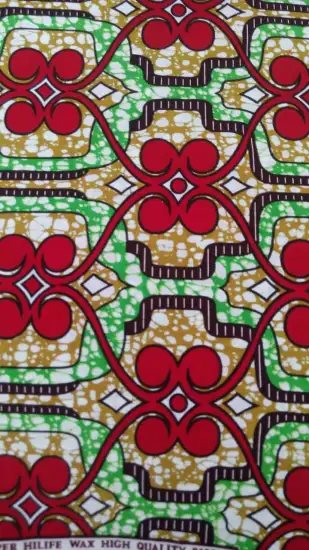 New Product Veritable African Real Wax 100% Cotton Fabric Block 5