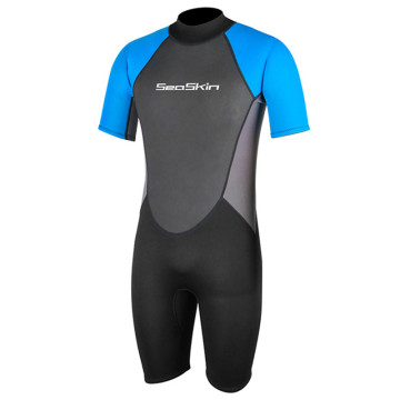 Seaskin 3mm Shorty Freediving Zip Wetsuits