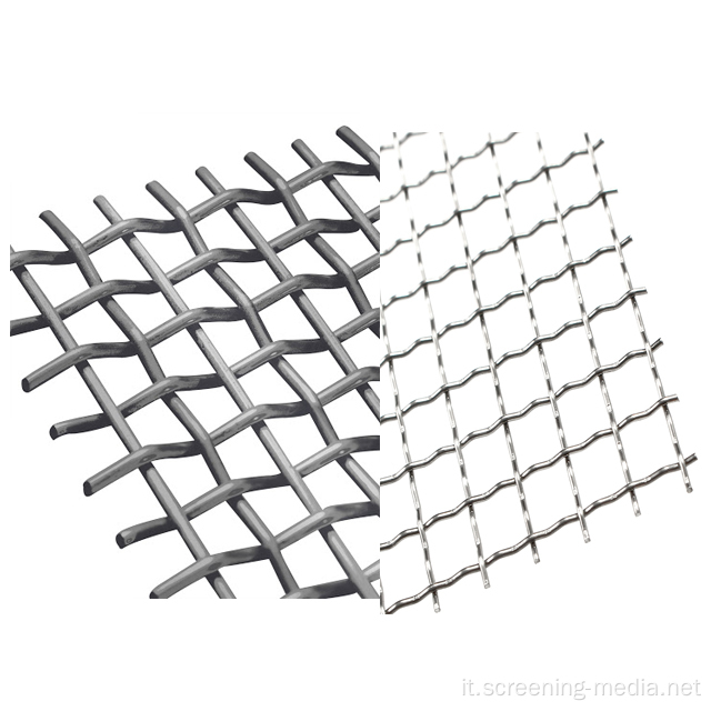 Mesh filo intrecciato in acciaio al carbonio per i materiali di separazione
