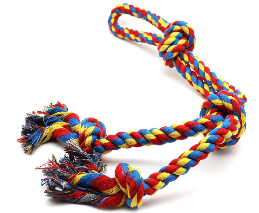 Chewers Play Dog Rope Toy For Medium Dogs