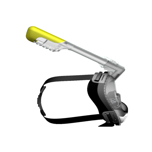 New design one-piece gasbag full face snorkel mask