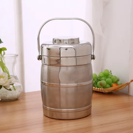 1.8L Cheap Factory Promotion Stainless Steel Bento Thermo Lunch Box Storage Pot