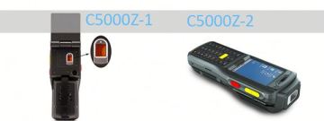 C5000Z keyboard with fingerprint reader