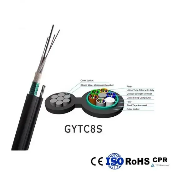 Self Supporting Armored Fiber Optic Cable