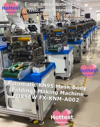 Automatic N95 Folding Mask Body Making Machine