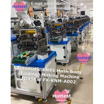 Automatic KN95 Mask Body (Folding Type) Making Machine