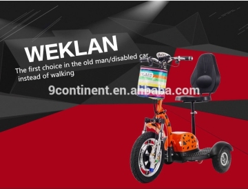 3 wheels powered 48v mini electric mobility scooter