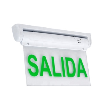 CE Certified LE2916C-1 Emergency LED Exit Sign by JIMING: Single Face Acrylic Panel for Recessed Mounting