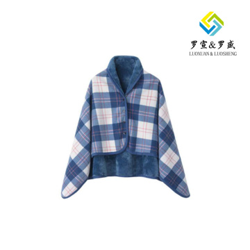 Distinguished Blue Pattern Filzdecke