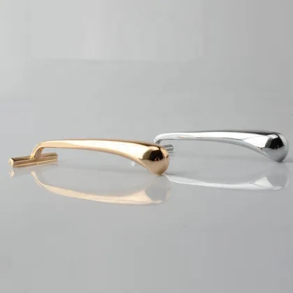 Gold Luxury Fashion Brand Metal Twin Blades Shaver