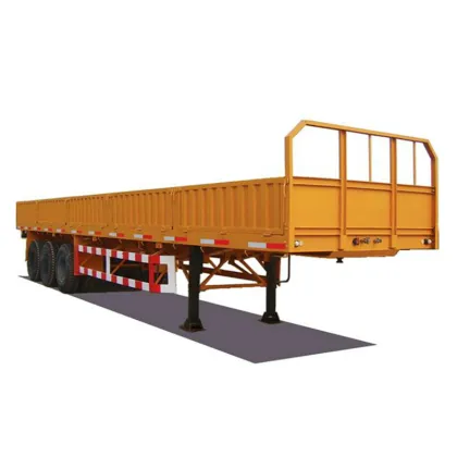 3-Axle HUAYUDA ZXG9330TDPB Lowboy Semi-Trailers: 24 Ton Loading Capacity