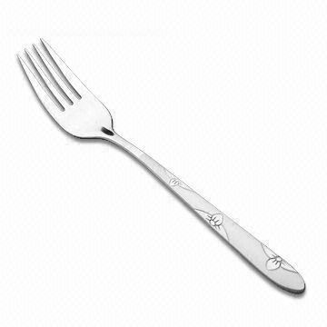 Fork, Available in Size of 19cm, Made of Stainless Steel